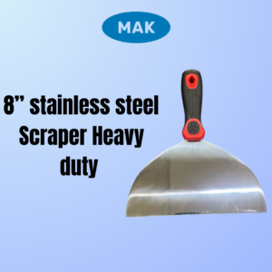 8” stainless steel  Scraper Heavy duty
