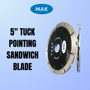 5” tuck pointing  Sandwich Blade