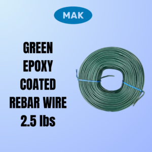 Green Epoxy Coated Rebar wire 2.5 lbs
